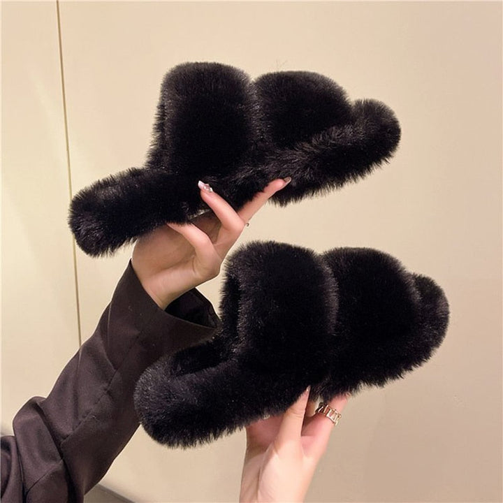 Heidi - Lux Fluffy Slippers