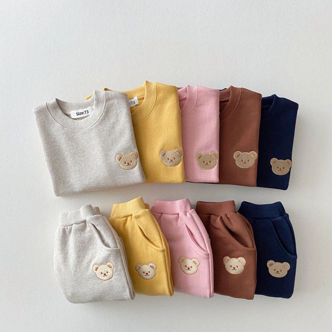 Freddie - Kid's Teddy Sweater Set