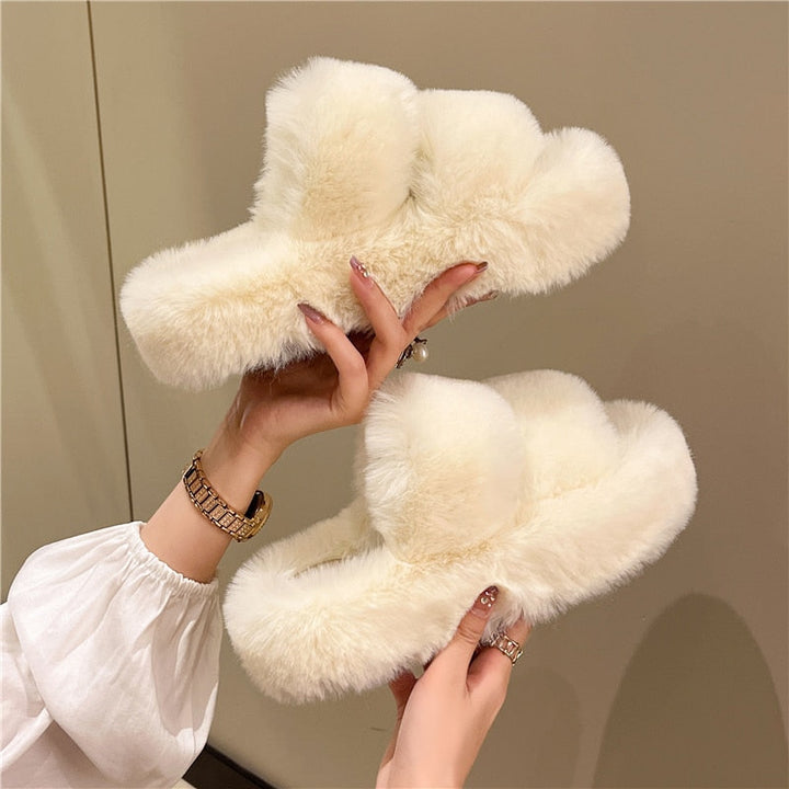 Heidi - Lux Fluffy Slippers