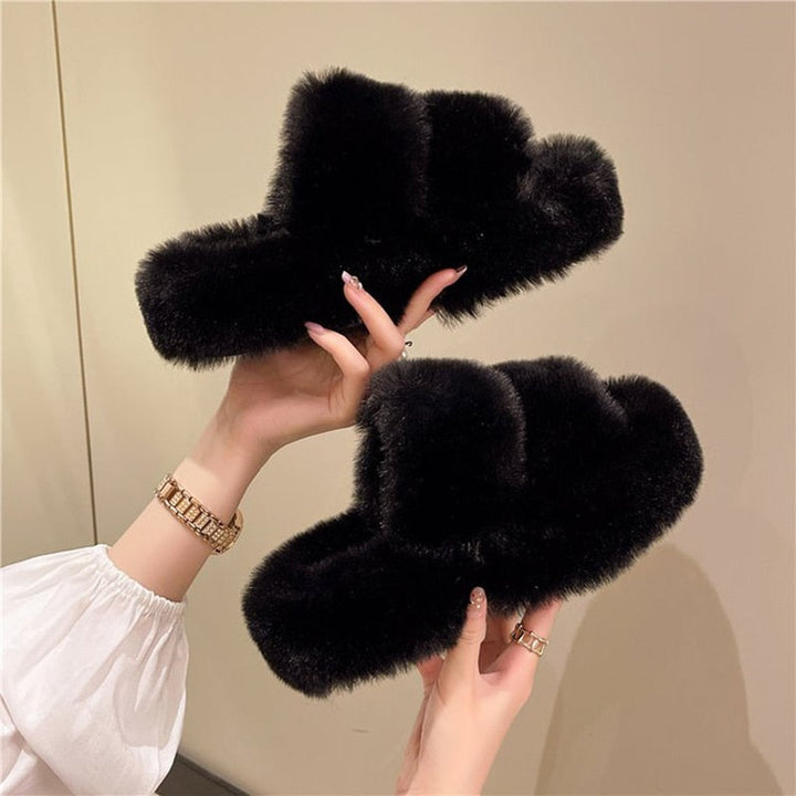 Heidi - Lux Fluffy Slippers