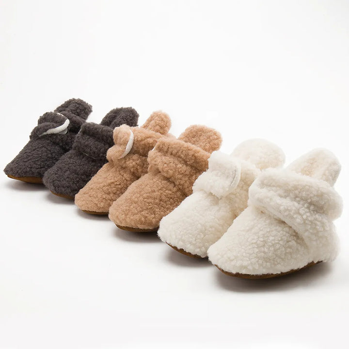 Taylor - Fluffy Kids Slippers