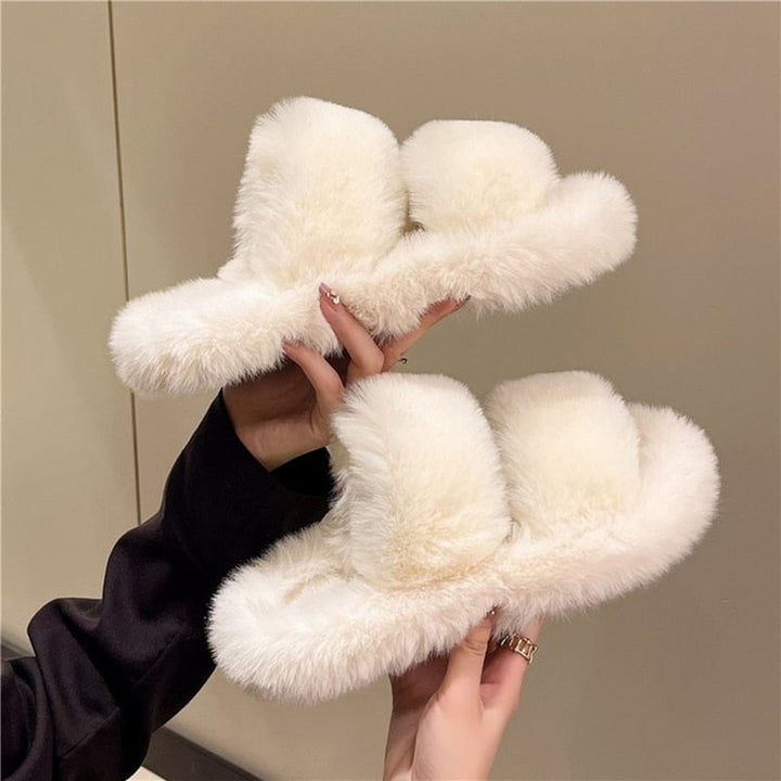 Heidi - Lux Fluffy Slippers