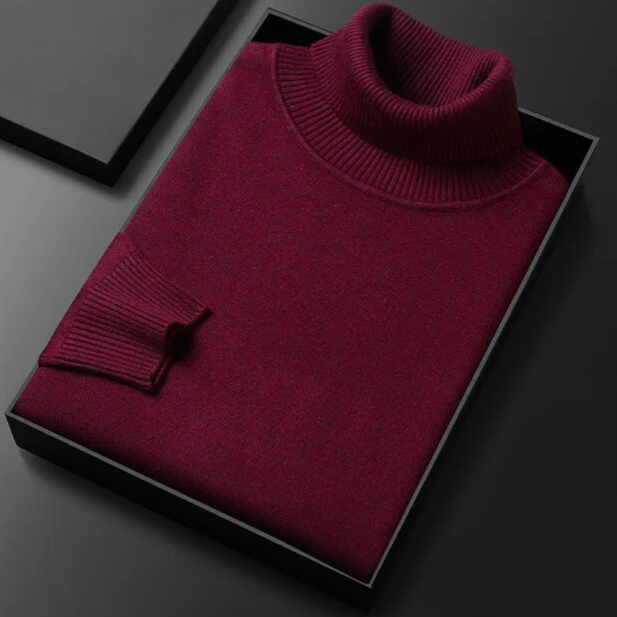 Giovanni - Classic Roll Neck Jumper