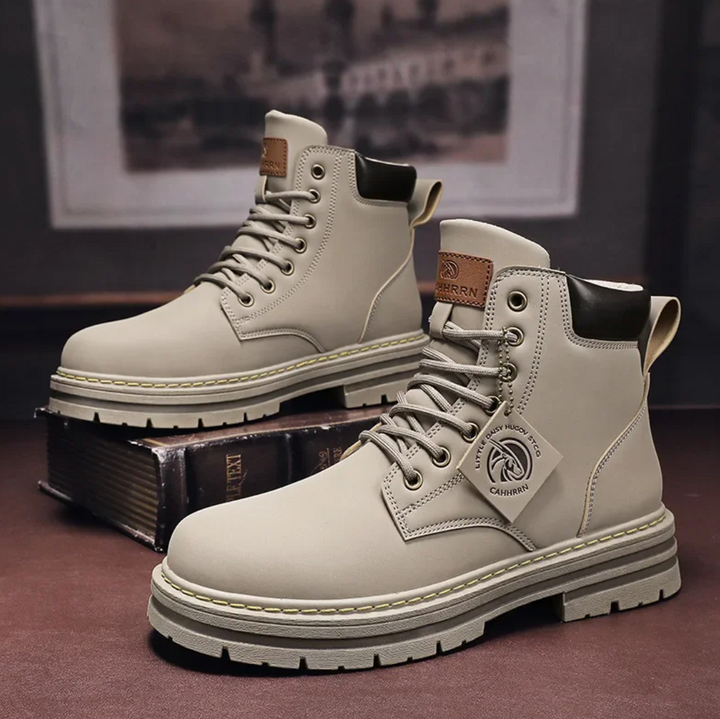 Larry - Urban Lace-Up Boots