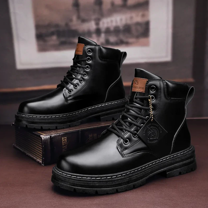 Larry - Urban Lace-Up Boots