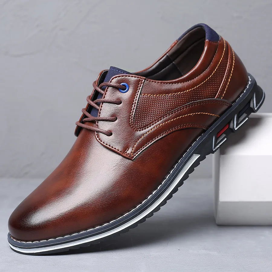 Leonardo | Orthopedic Leather Shoes