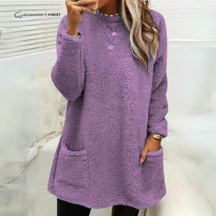 Madelyn - Cosy Fleece Jumper