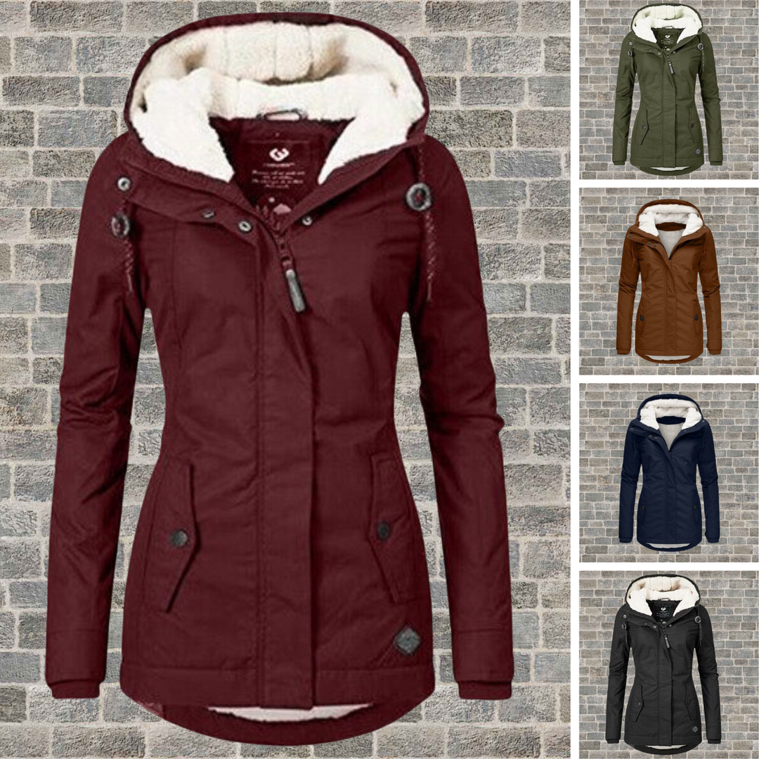 Ellie - Cosy Hooded Jacket