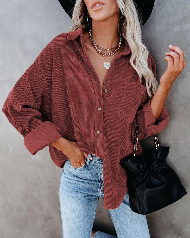 Brooke - Vintage Corduroy Shirt