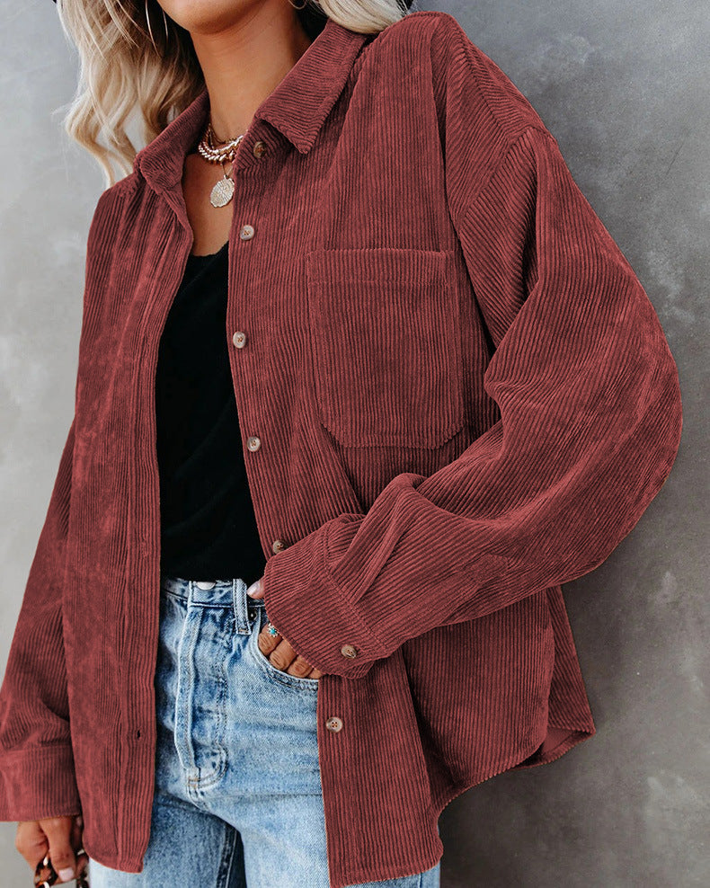 Brooke - Vintage Corduroy Shirt