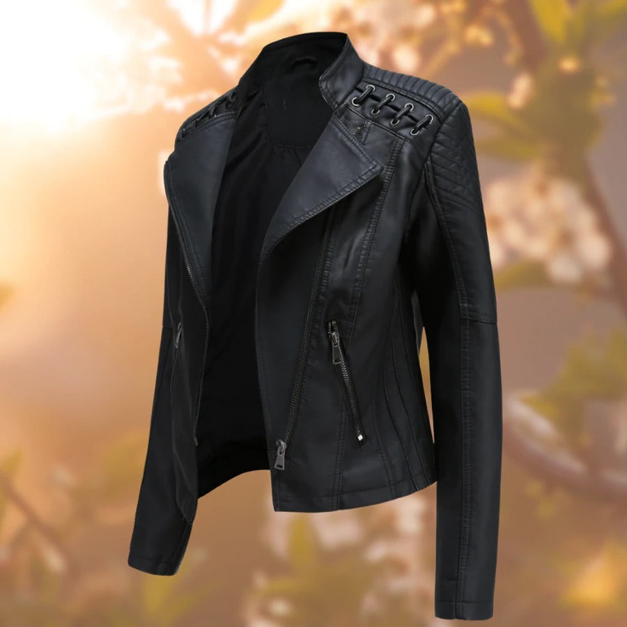 Nikki - Chic Leather Jacket