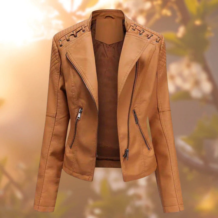 Nikki - Chic Leather Jacket