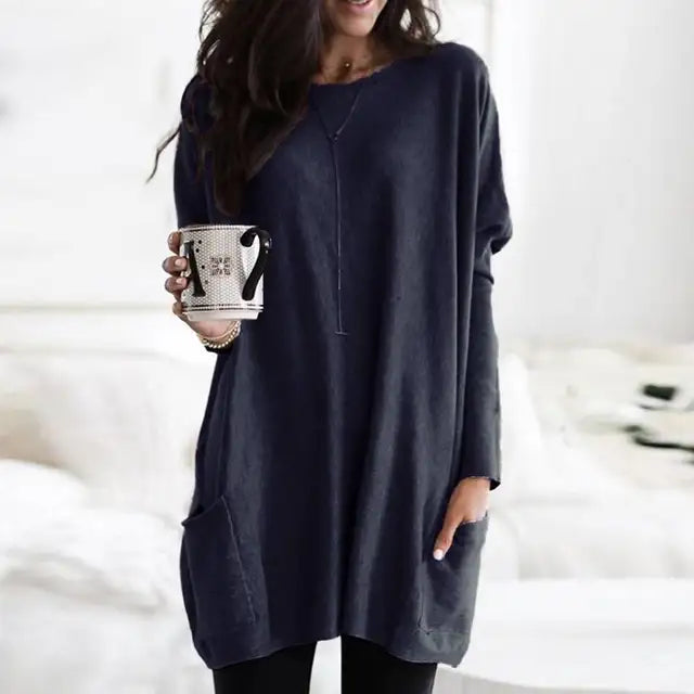 Mila - Casual Long Sleeve Tunic