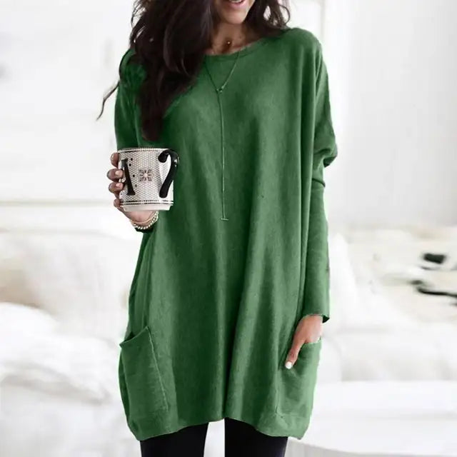 Mila - Casual Long Sleeve Tunic