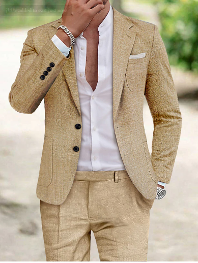 Cooper - Two-button Linen Suit