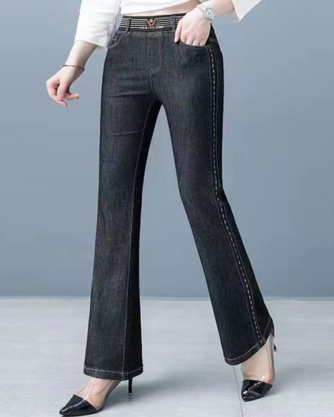 Gemma - Stretch Flare Jeans