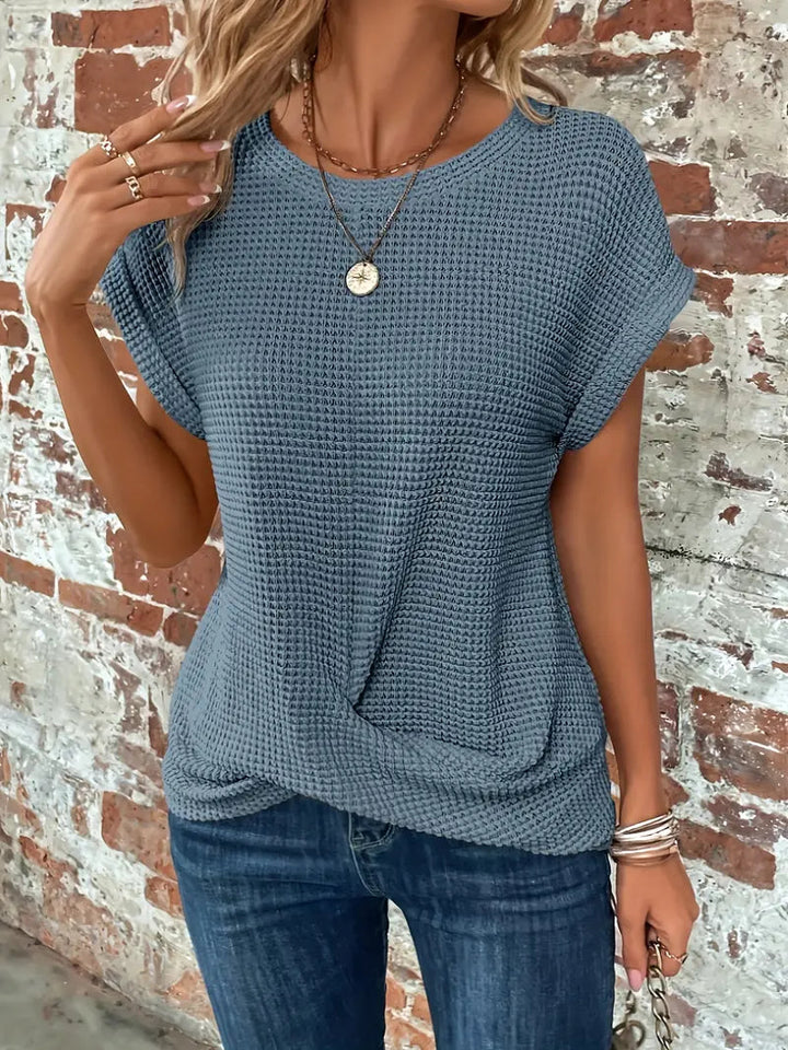 Nora - Stylish Knitted Blouse