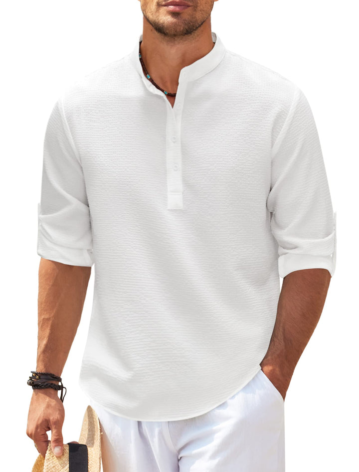 Theodore - Comfort Henley Shirt