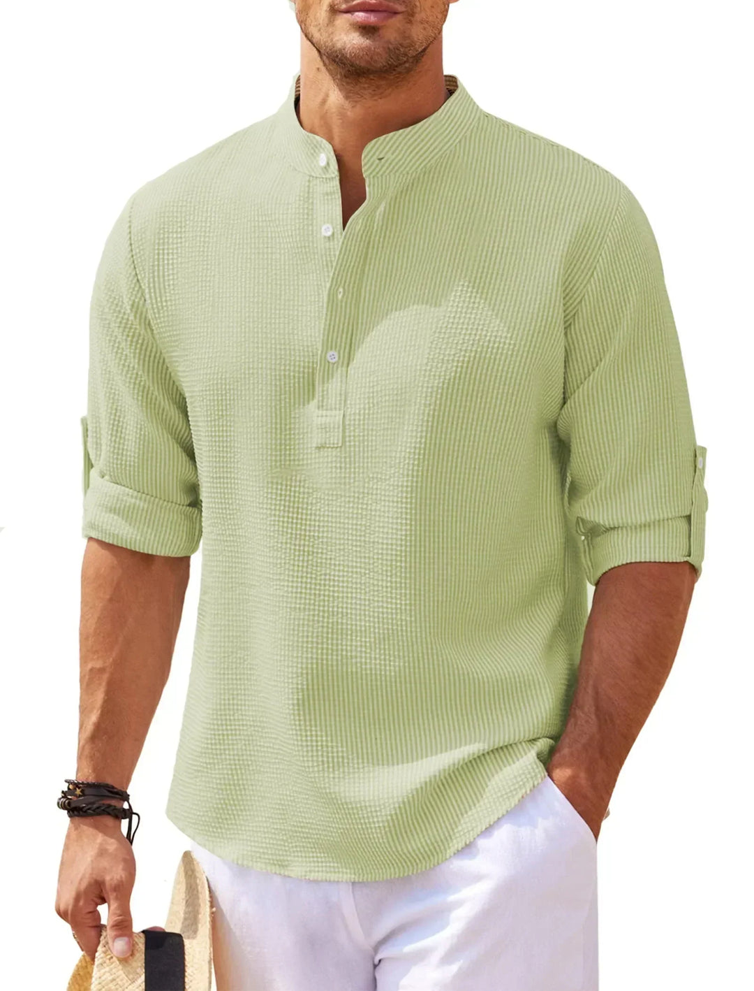 Theodore - Comfort Henley Shirt