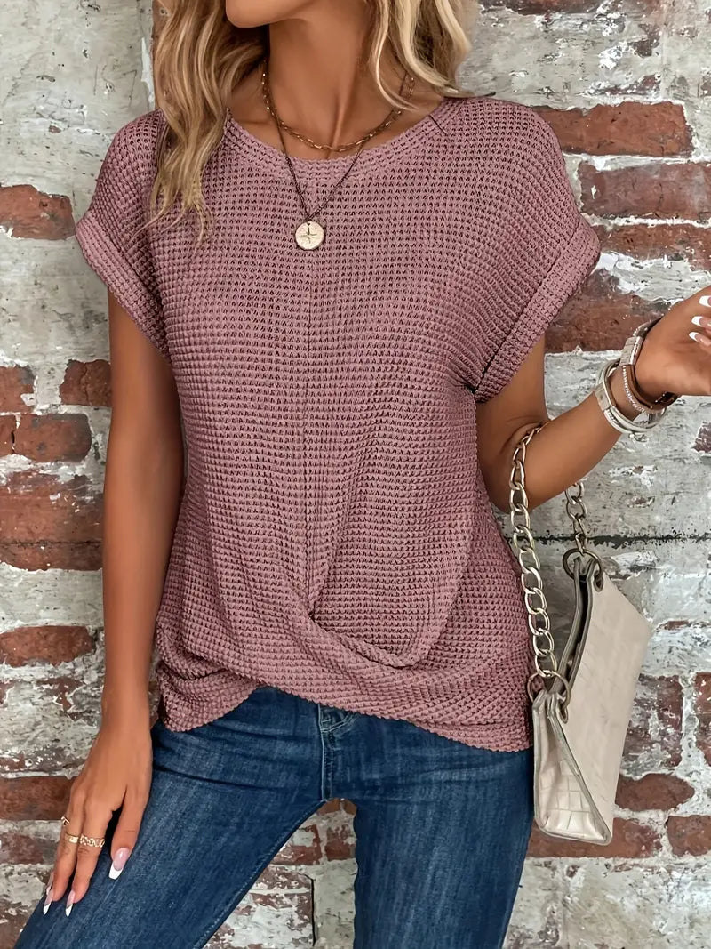 Nora - Stylish Knitted Blouse