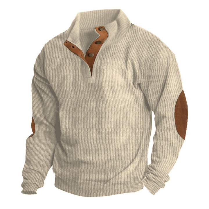 Mandla - Corduroy Button Up Sweater