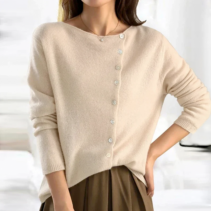 Alexis - Button Sweater