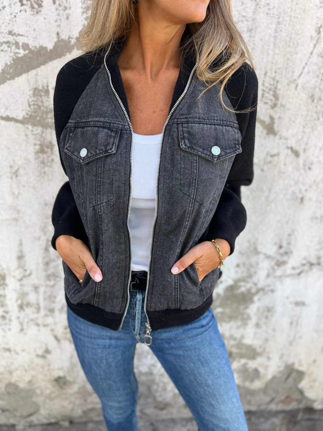 Davina - Modern Denim Jacket