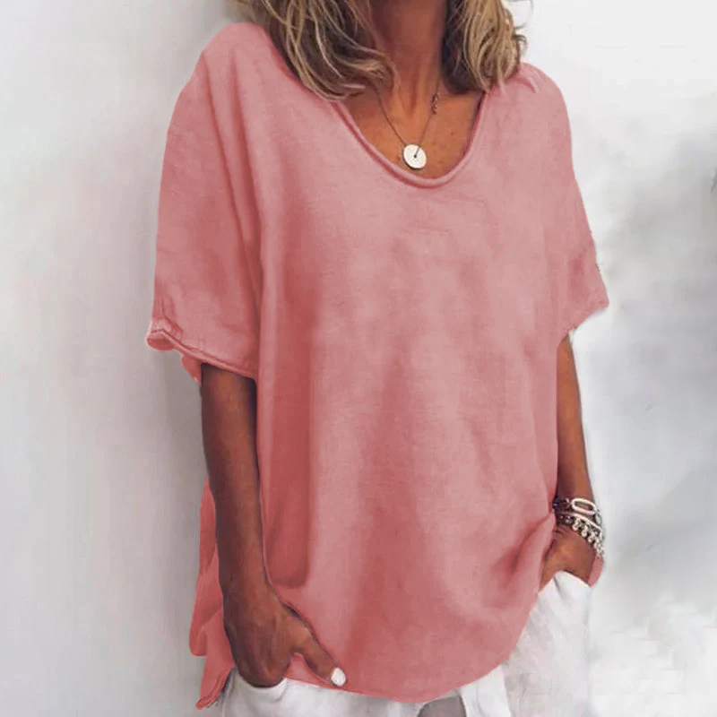 Cora - Comfortable Loose-Fit Shirt