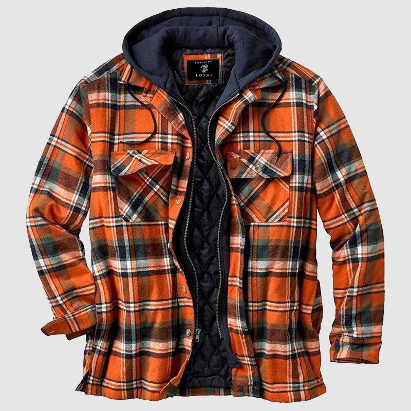 Kaleb - Hooded Lumberjack Jacket