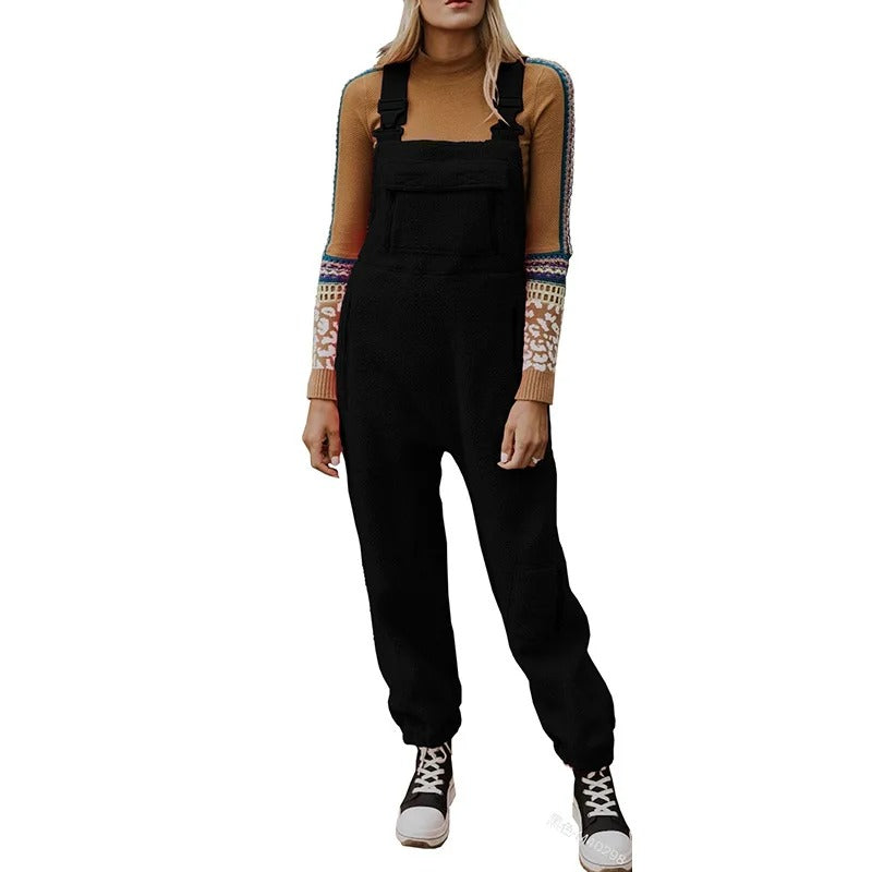 Hannah - Warm Fleece Overalls