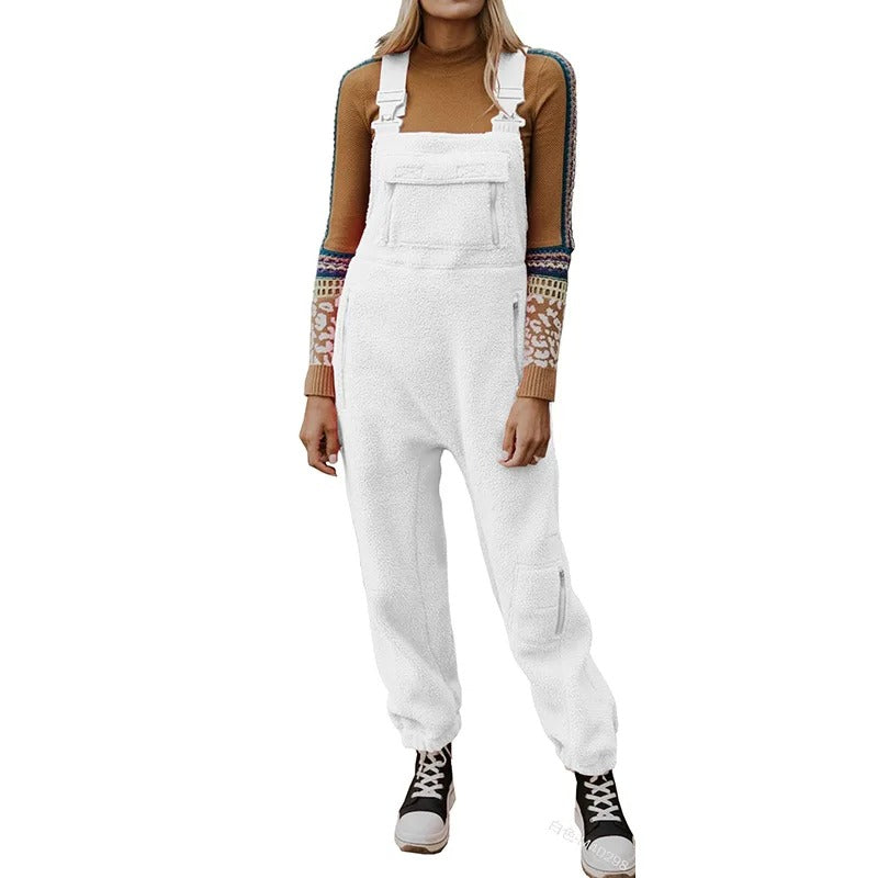 Hannah - Warm Fleece Overalls