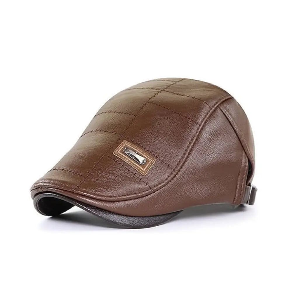 Walter - Classic Leather Beret