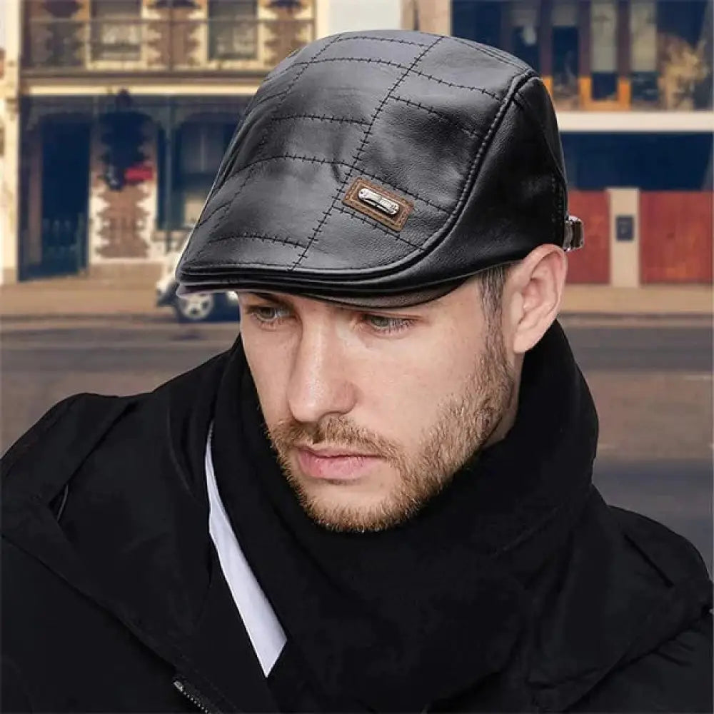 Walter - Classic Leather Beret