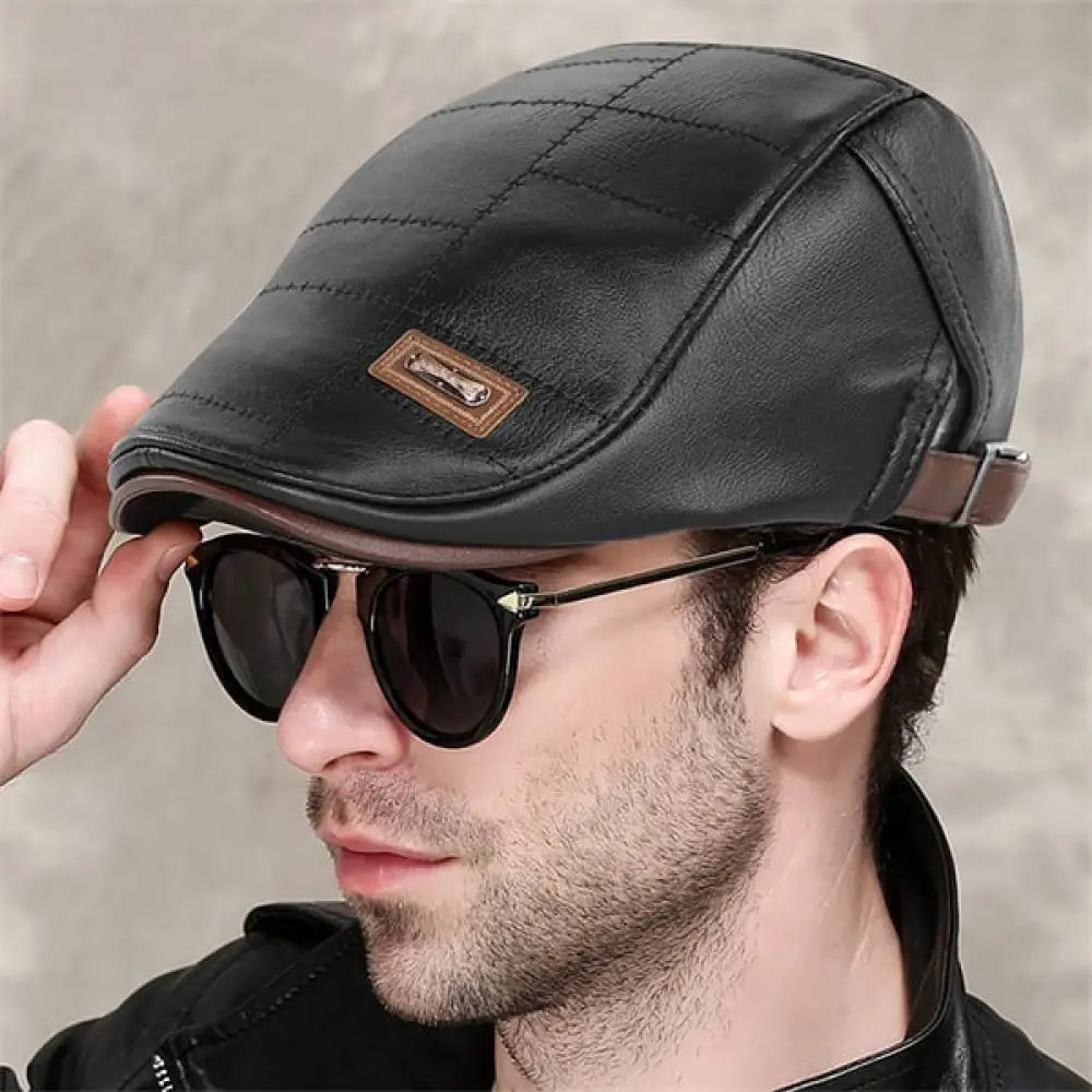 Walter - Classic Leather Beret